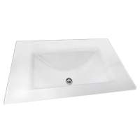 new countertop white bathroom glass vanity tops